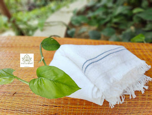 Cotton Yoga Towel, Organic Cotton Towel, Beach Towel, Bath and Sauna Towel - For Gym Towel/Wedding Gift/Christmas Gift/Travel Towel