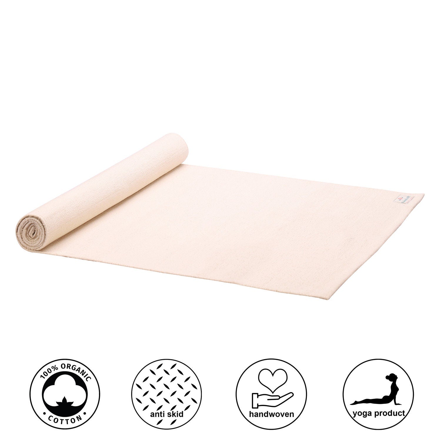 Anti-inflammatory Yoga Mat  organic cotton & natural rubber – THE HOME OF  SUSTAINABLE THINGS