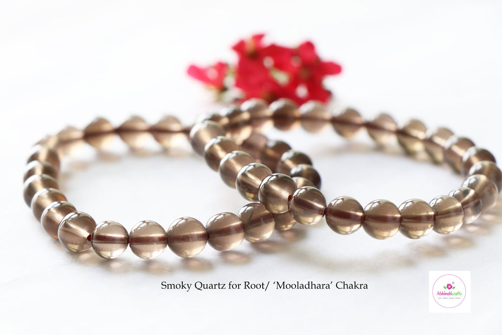 Buy Genuine Smoky Quartz Bracelet,8mm,10mm,12mm,14mm,16mm,smooth Round  Natural Crystal Stone Bracelet,woman Gift,man Bracelet,stretch Bracelet  Online in India - Etsy