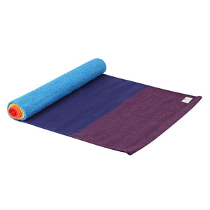 Organic Cotton Purple Yoga Mat Rug – Ananda Hum