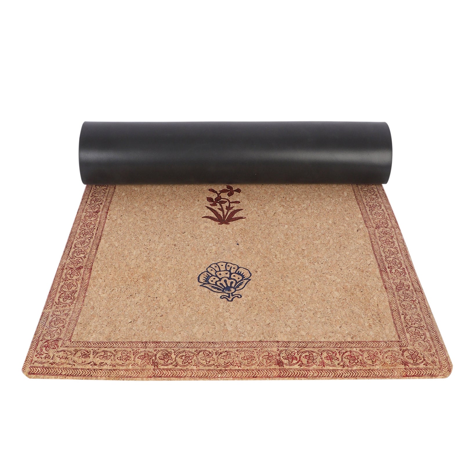 LJ Cork Yoga Mat, Brown